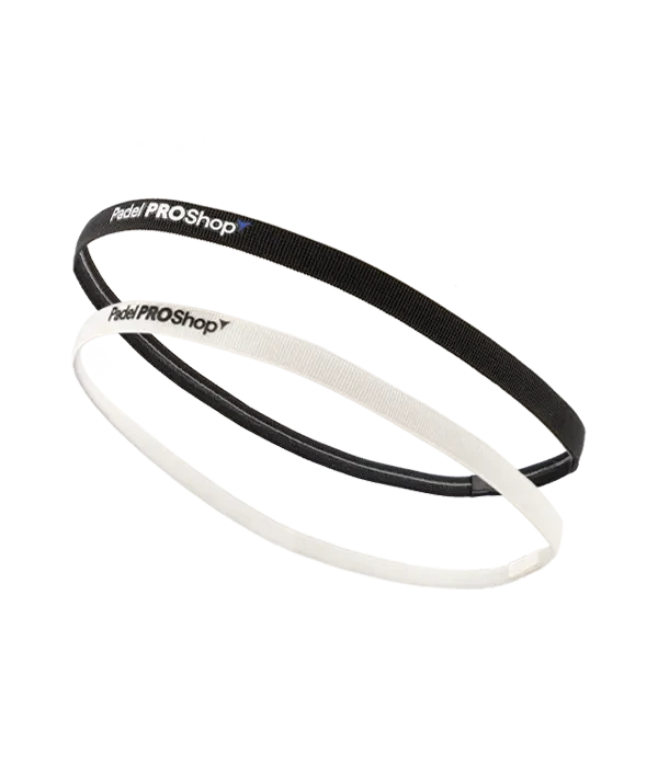 Padelproshop Fasce per capelli Nero/Bianco