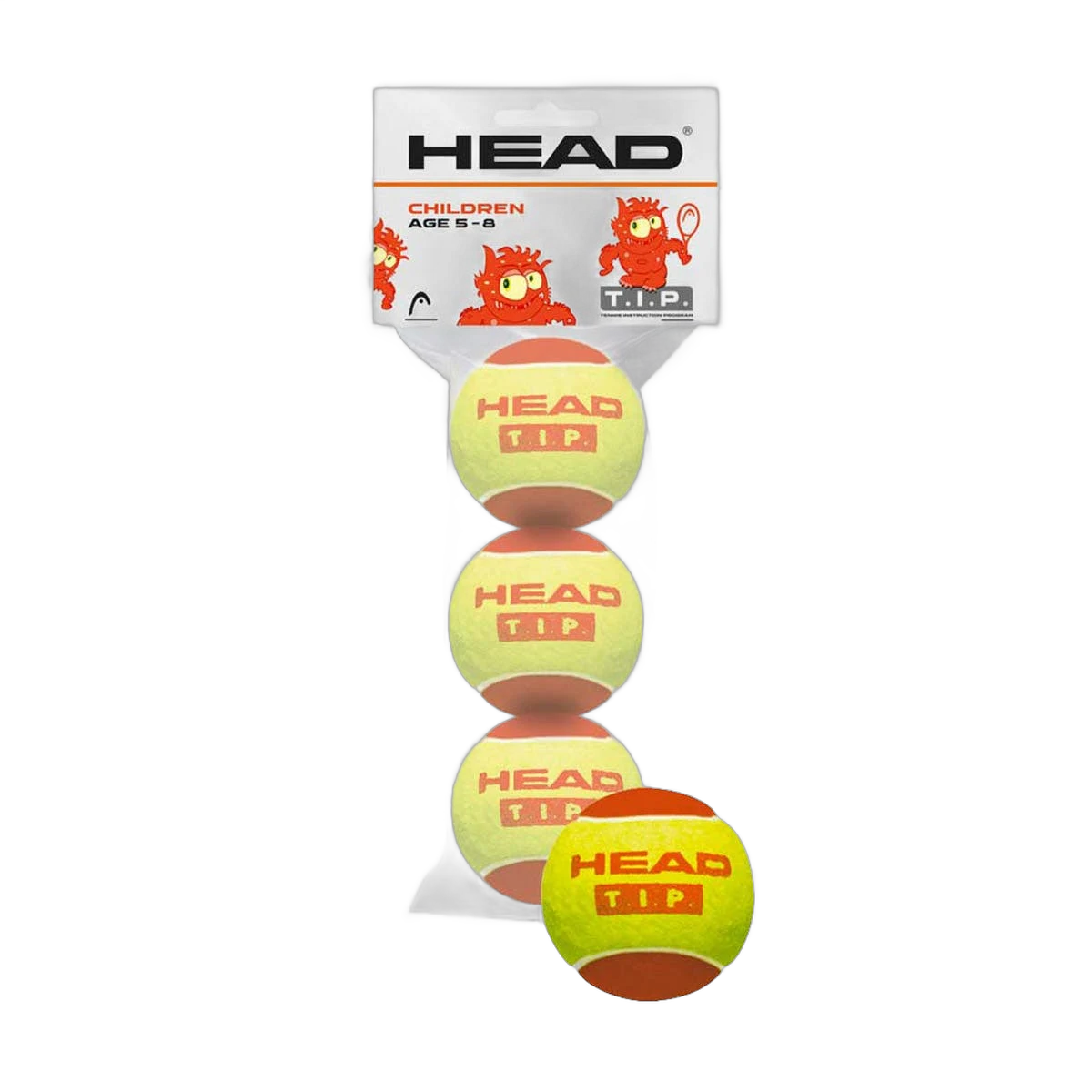 Head 3 Head T.i.p. Palline In Schiuma Red 578363