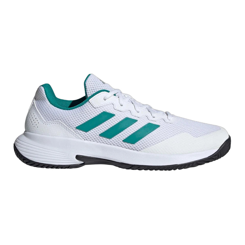 Adidas Gamecourt 2 M Clay White/Green FW25 Scarpe da Padel Uomo