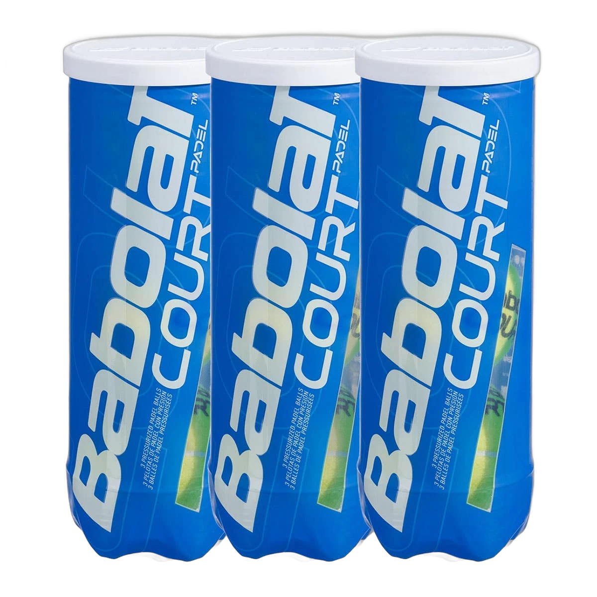 Babolat Confezione Da 3 Palline Babolat Court Padel