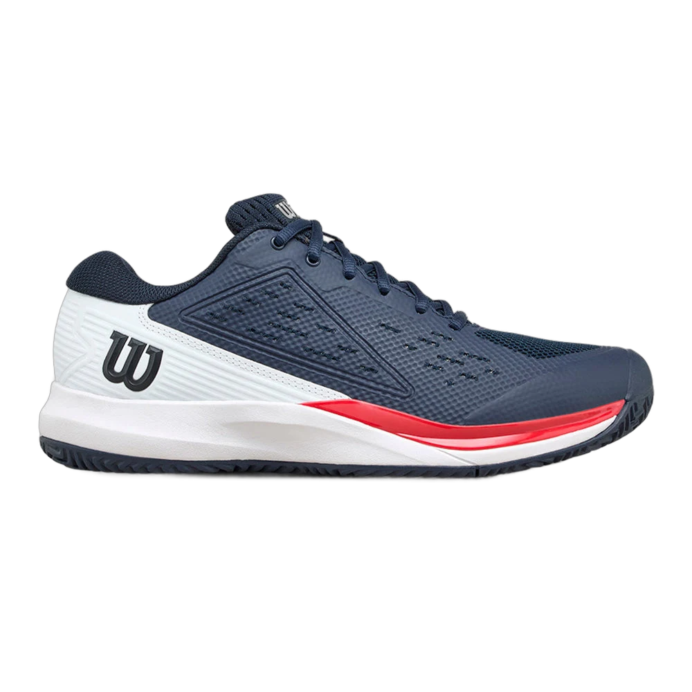 Wilson Rush Pro Ace Navy Blazer FW25 Scarpe da padel Uomo suola Clay