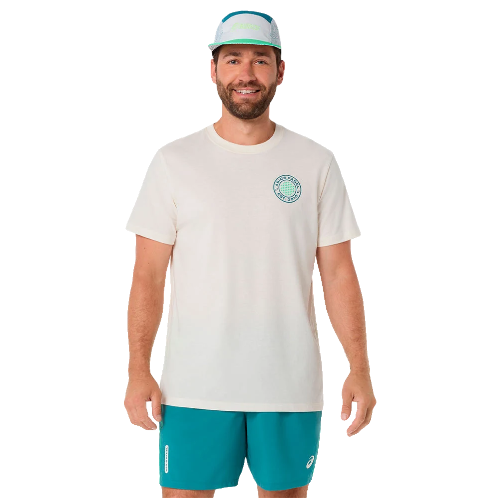 Asics Padel Court Graphic SS Top T-shirt da padel Uomo