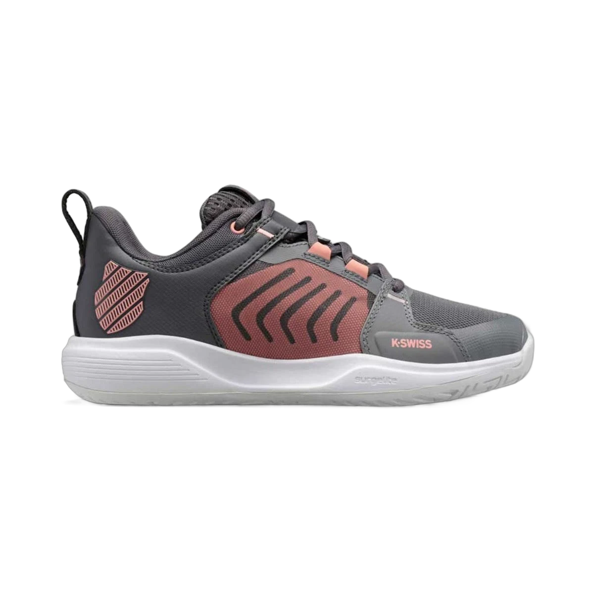 Kswiss Ultrashot Team All Court Grigio Nero Donna 97395050