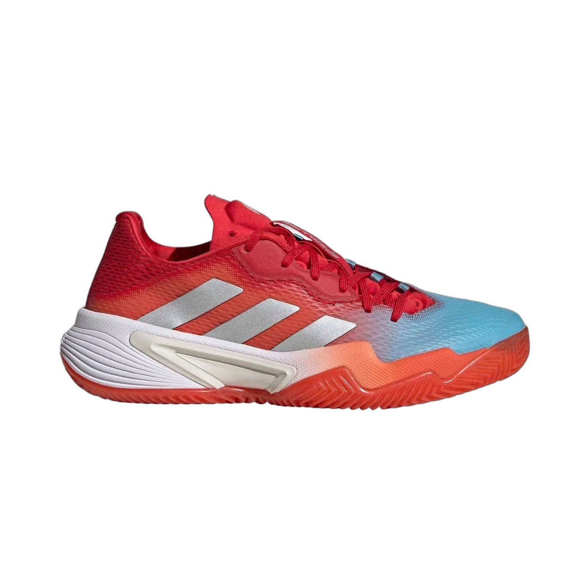 Adidas Barricade Clay Rosso Grigio da donna