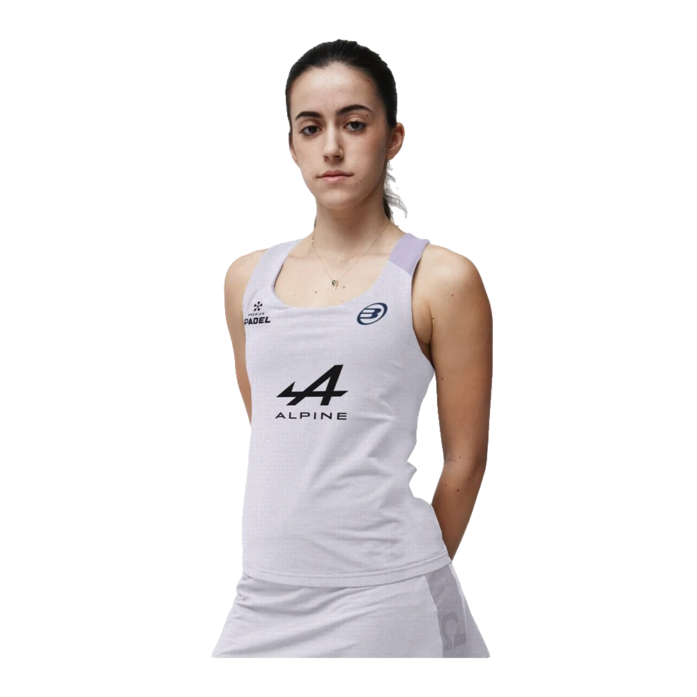 Bullpadel Pado Lilla Claudia Fernandez T-shirt ufficiale da padel Donna