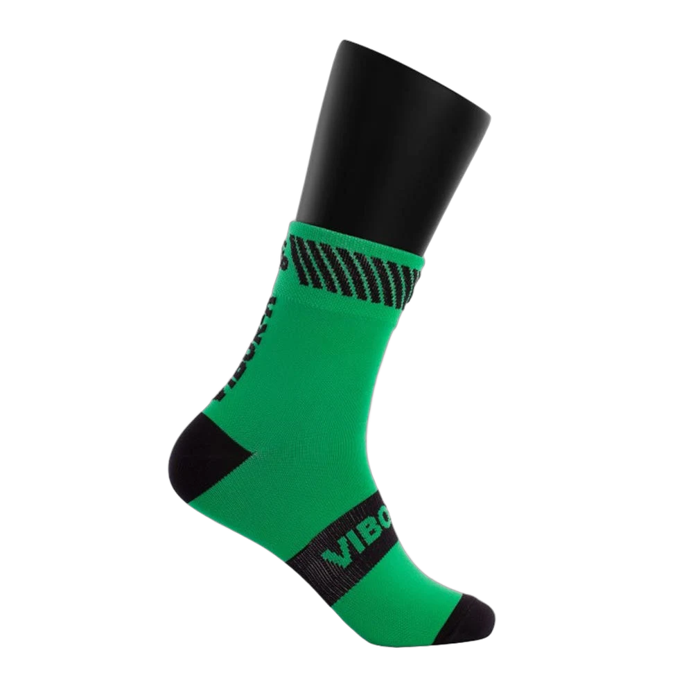 Vibor-A Kait Mezzo Calzino Verde/nero