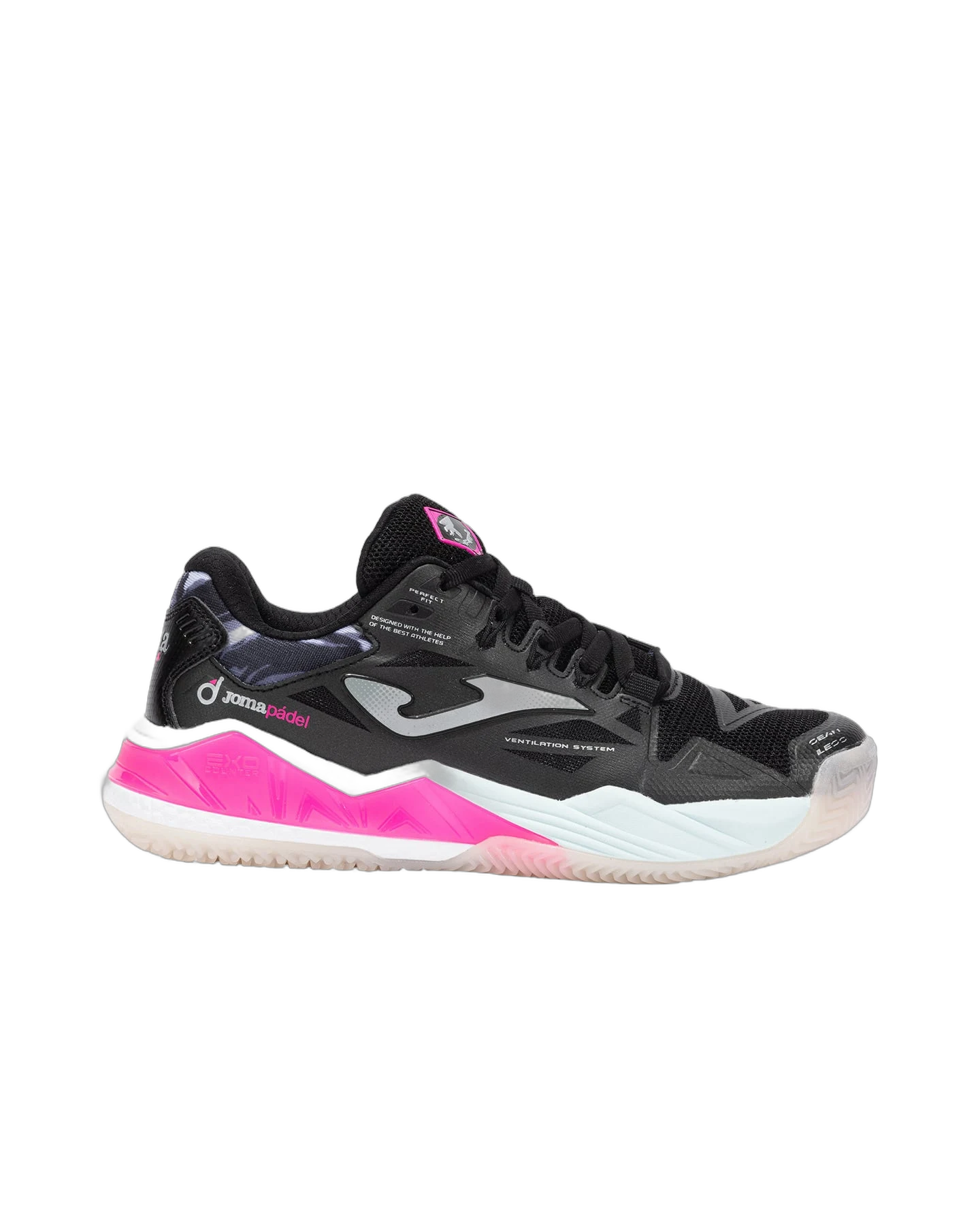 Joma Spin Padel Nero da donna