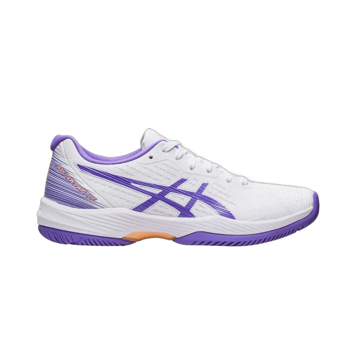Asics Solution Swift FF Bianco Porpora da donna