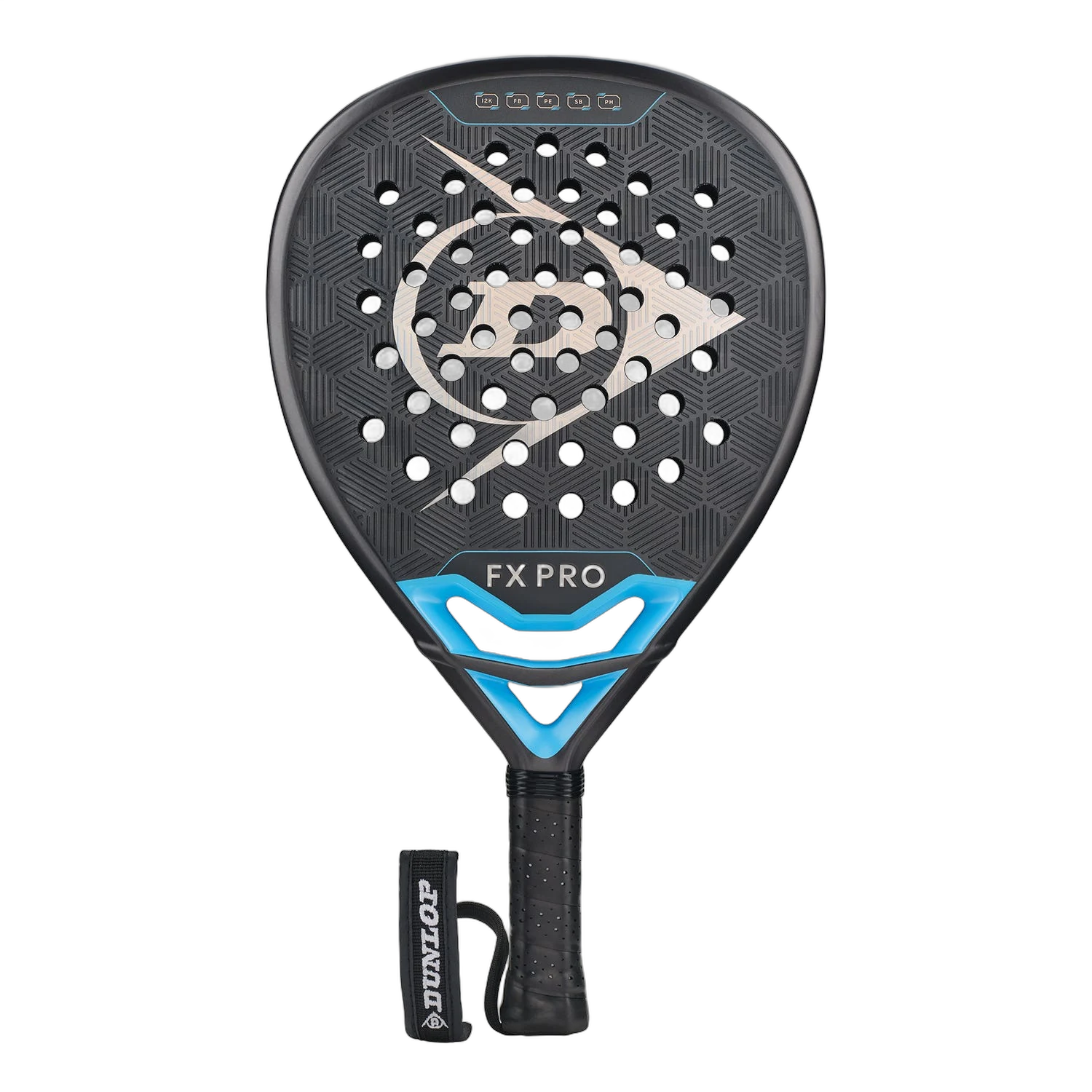 Dunlop Fx Pro Gun Metal/cyan/metallic Silver