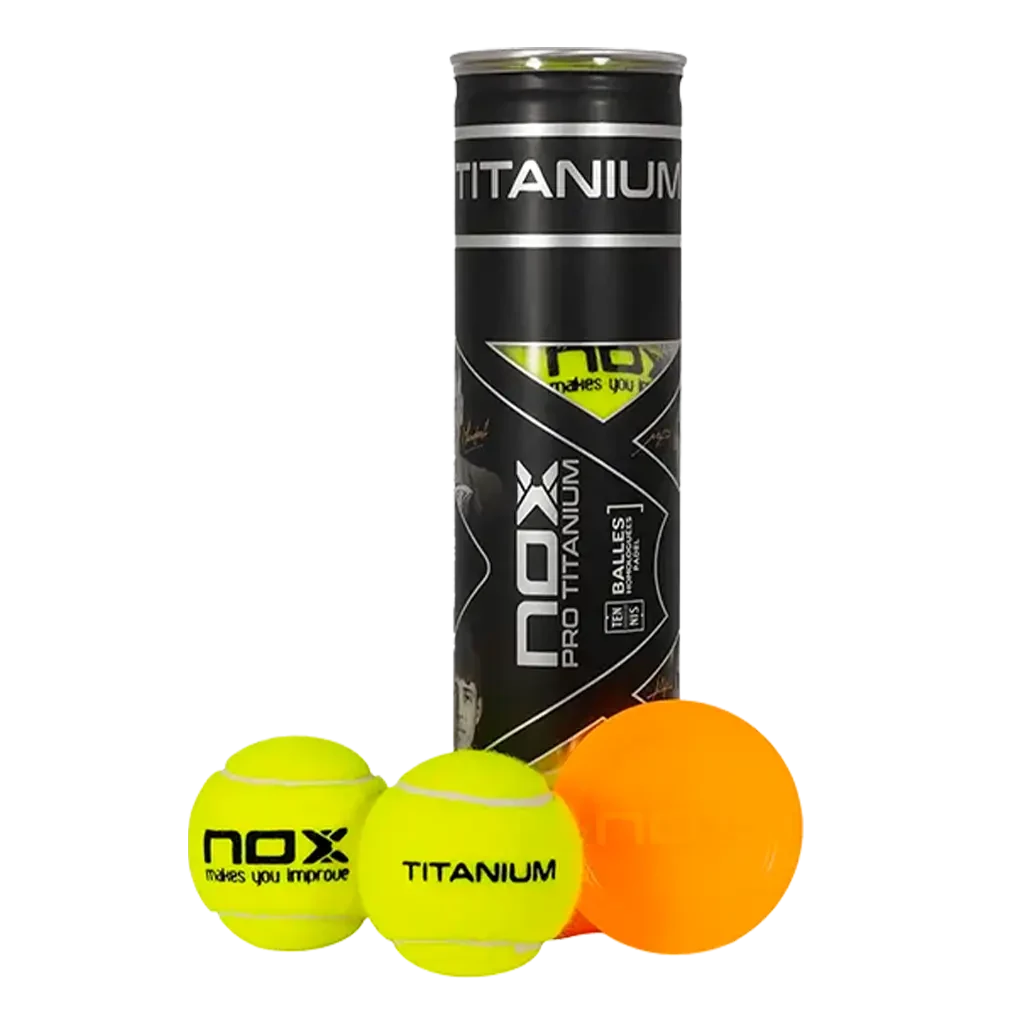 Nox Tubo di palline da padel Nox Pro Titanium