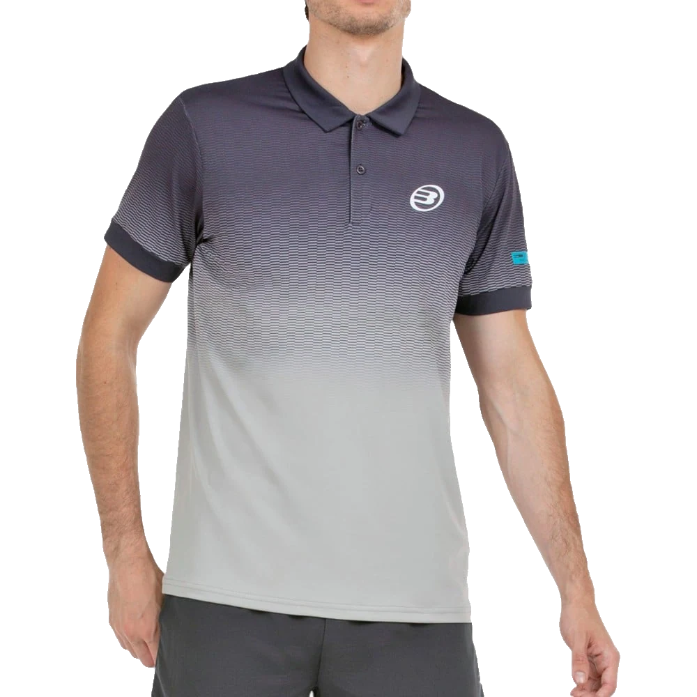 Bullpadel Polo Melon Nero Carbon Uomo