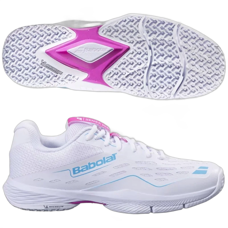 Babolat Scarpe Babolat Sensa Rise Woman White Pink