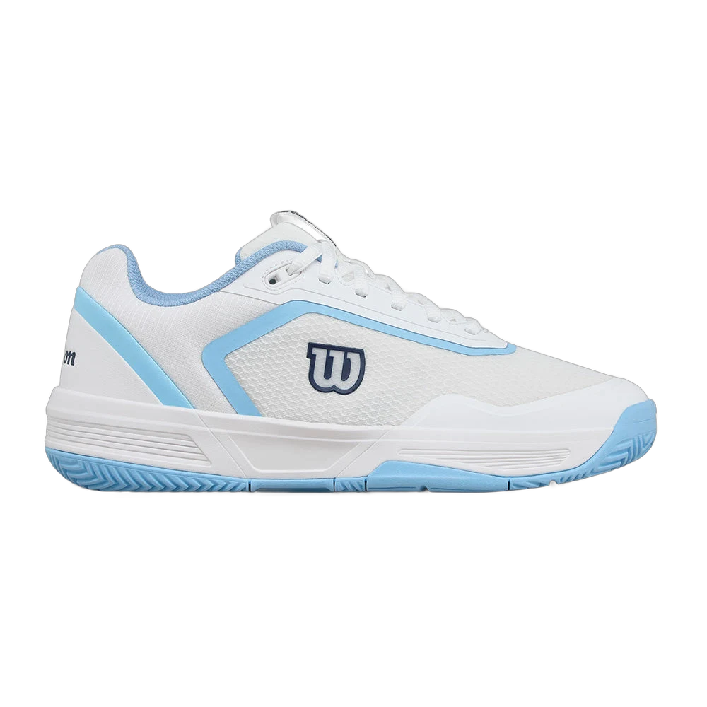 Wilson Courtglide White/Blue SS26 Donna