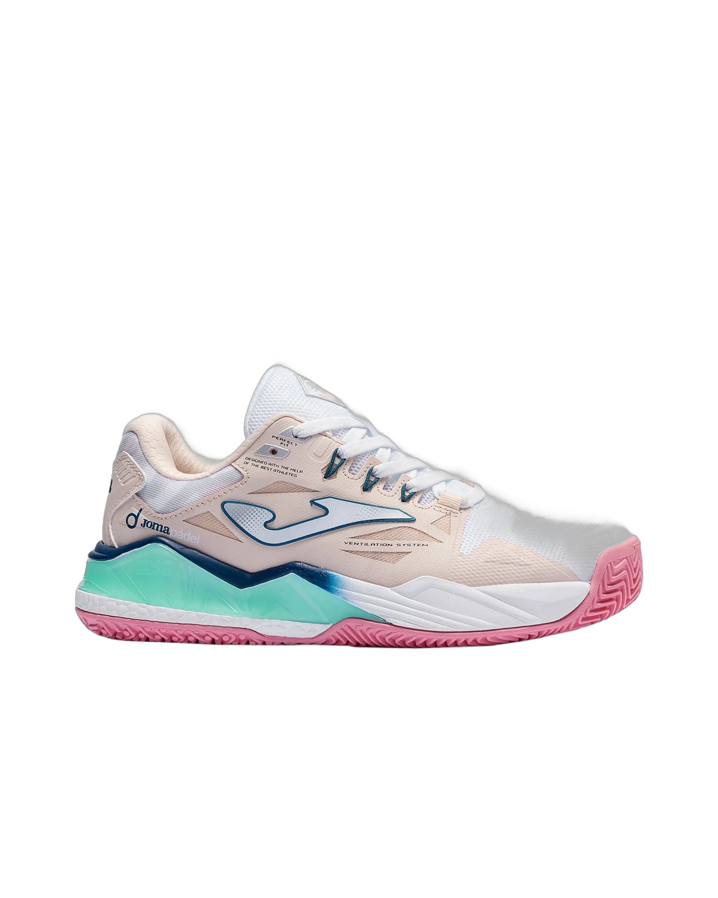 Joma Spin 26 Padel Scarpe Padel Donna Color Mix