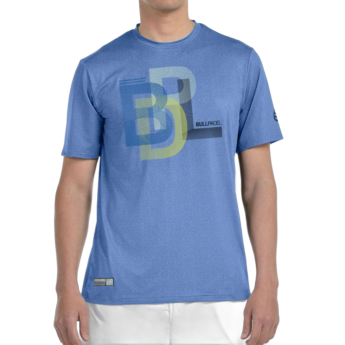 Bullpadel Maglietta Bebas 996 Blu Atomico Vigore