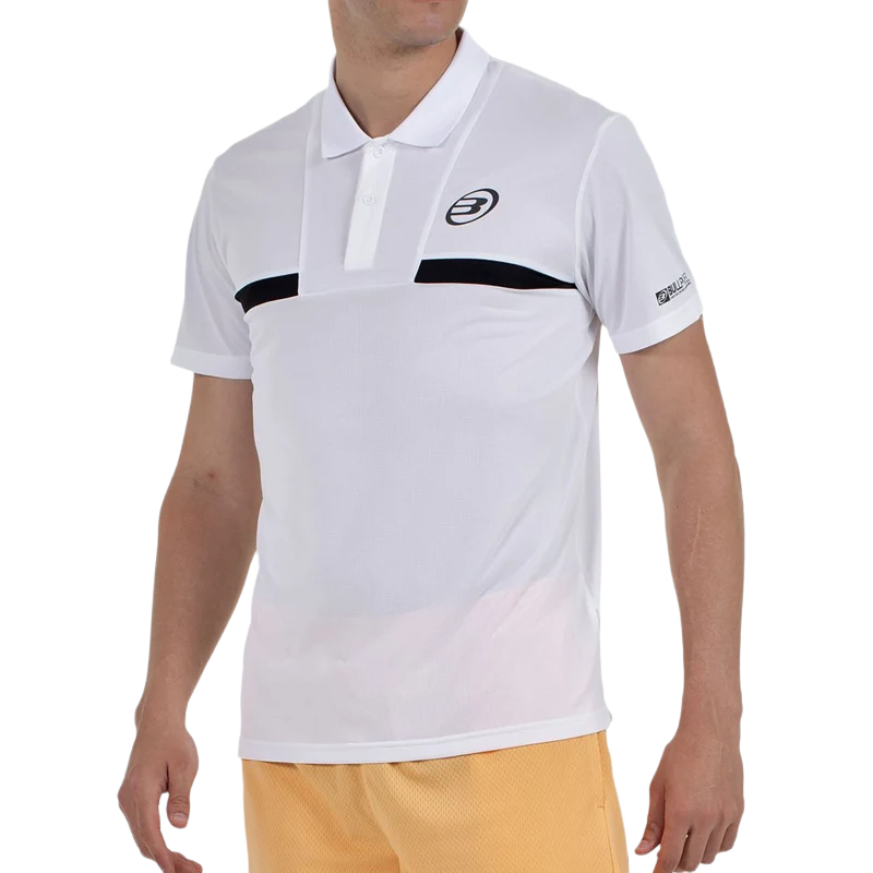 Bullpadel Polo Calzadil Bianco 2026
