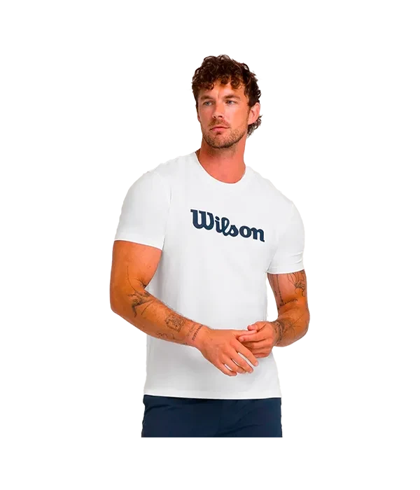 (2026) Wilson Maglietta Wilson Easy Street Tee Bianco