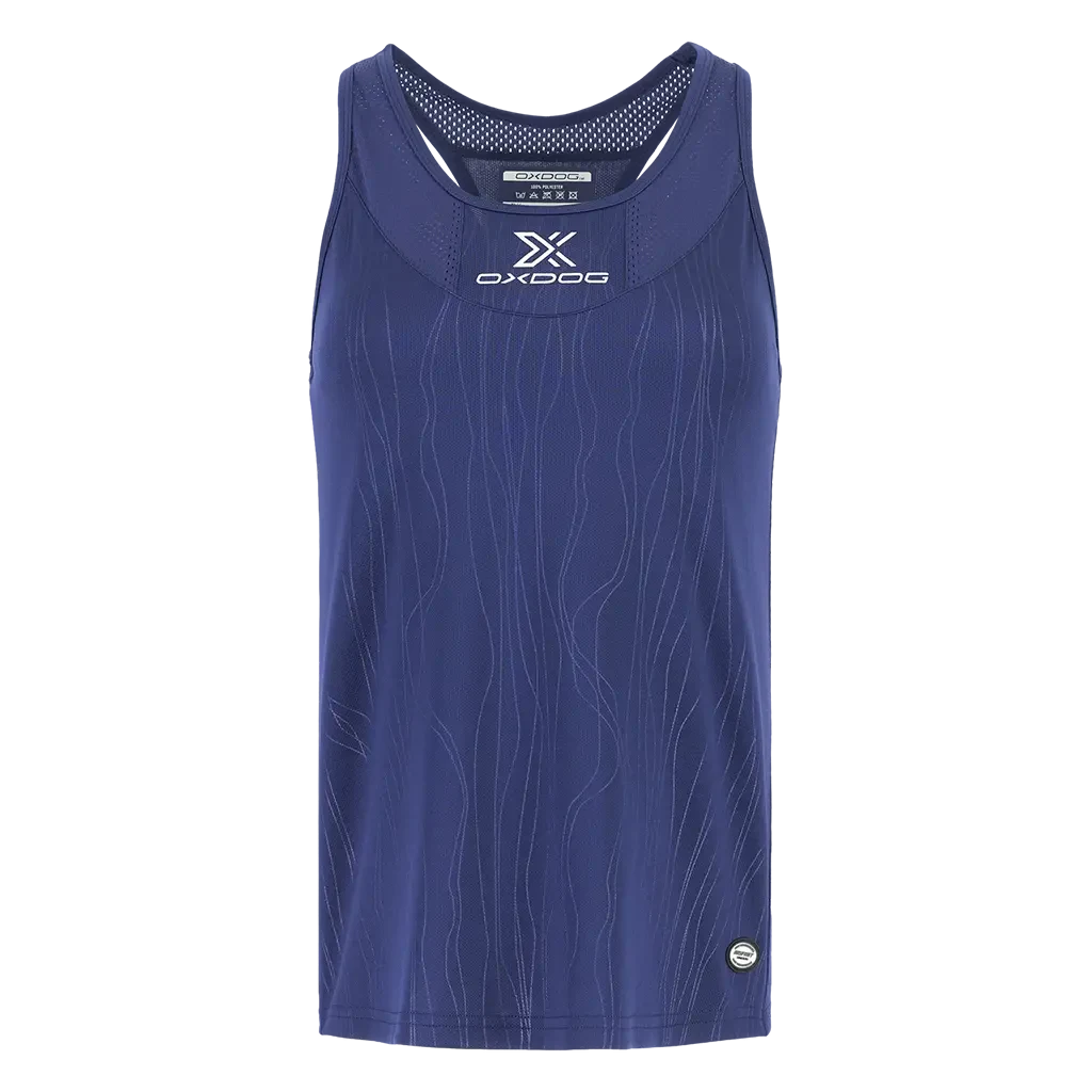 Oxdog Maglietta Oxdog Tiebreak Donna blu navy
