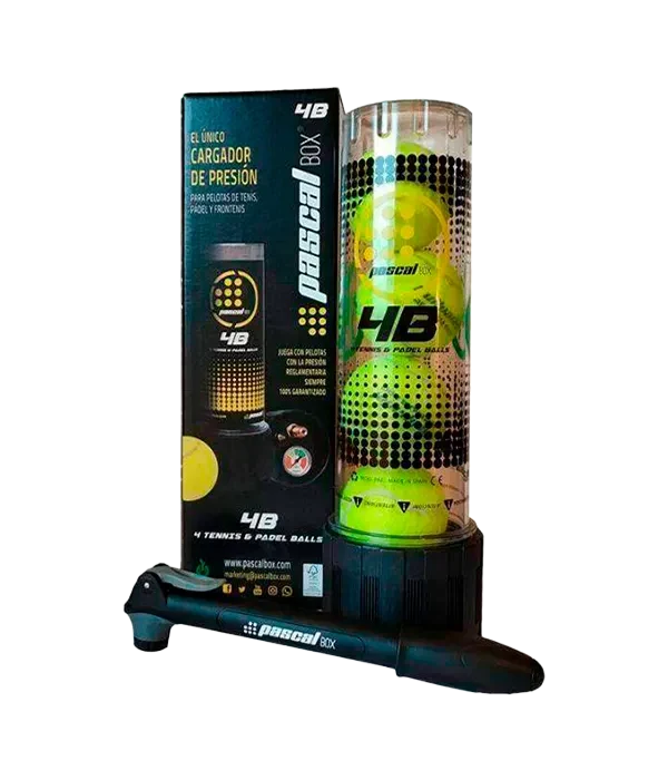 Bullpadel Tubo di pressurizzazione Bullpadel Pascal Box 4B
