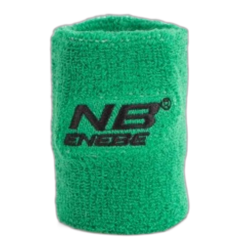 Enebe Polsino Verde Con Logo Nero